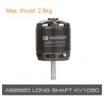 T-motor AS2820 AS 2820 Long Shaft Brushless Motor KV880 KV1050 KV1250 Specially Designed for 20-30E 3D and F3A